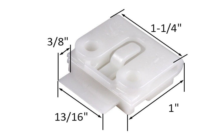 Truth Hardware Nylon Tie Bar Guide for Casement Windows – Durable Window Replacement Part - Reflect Window & Door