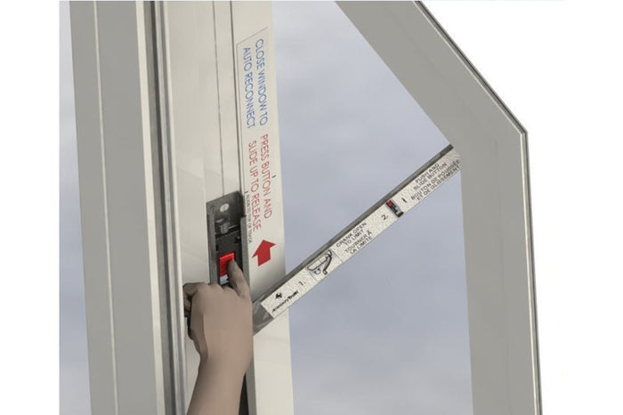 Truth Hardware Child Safety Window Limit Device for Casement Windows - Reflect Window & Door