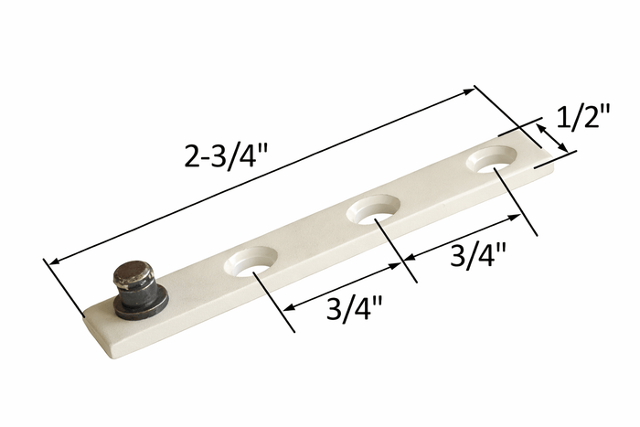 Truth Hardware Stud Bracket with Snap Stud – Window Operator Mounting Bracket - Reflect Window & Door