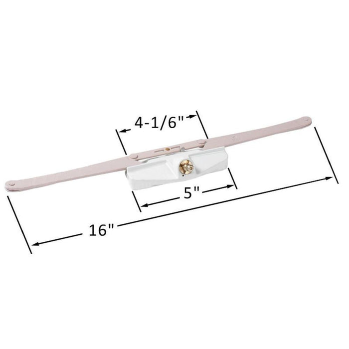Awning Window Operator Crank – Truth Hardware White 16 - 1/8" - Reflect Window & Door