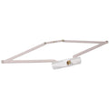 Truth Hardware 21 - 1/2" White Roto Gear Awning Window Operator - Reflect Window & Door