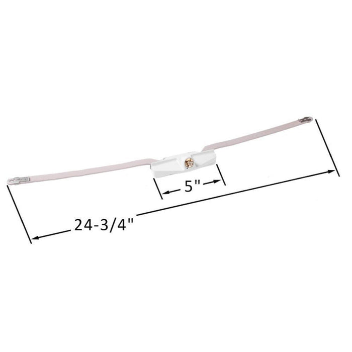 Truth Hardware White Roto - Gear Awning Window Operator - Reflect Window & Door