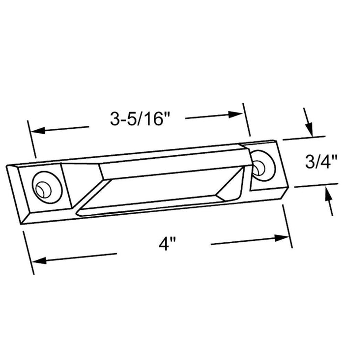 Window Sash Lift Replacement – Truth Hardware White Metal Handle - Reflect Window & Door