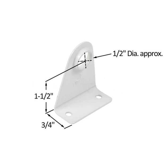Truth Window Hardware White Bearing Bracket for Sill Extension - Reflect Window & Door