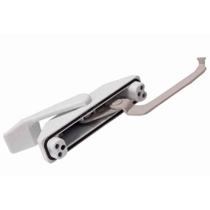 Truth Hardware Left Hand Casement Window Multi - Point Security Sash Lock – Durable Window Lock Replacement - Reflect Window & Door