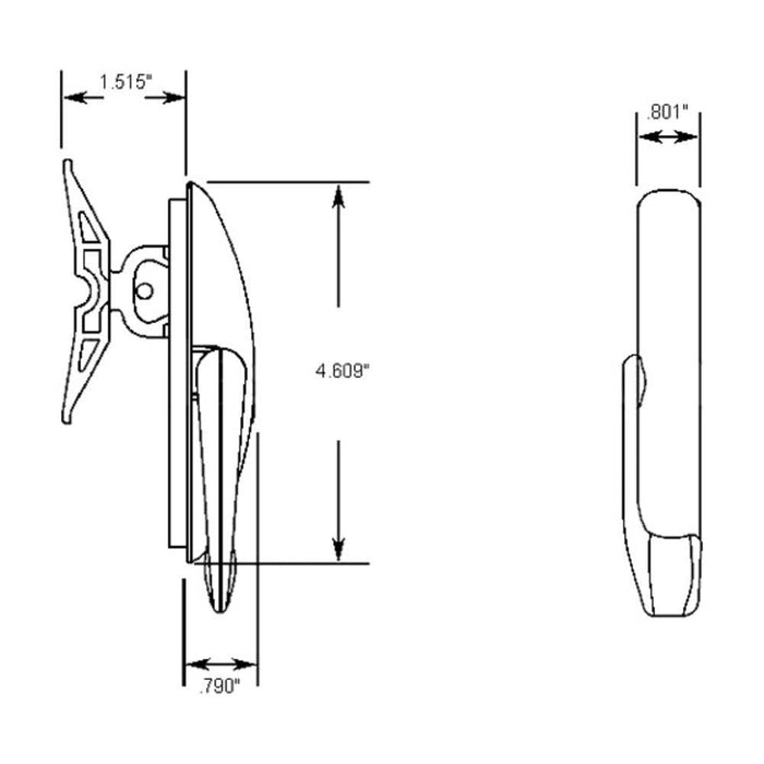 Truth Hardware Maxim Single - Point Awning & Casement Window Security Lock – Durable Window Lock Replacement - Reflect Window & Door