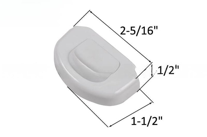 Truth Hardware Sliding Window Positive Action Security Lock & Cover – Durable Window Security - Reflect Window & Door