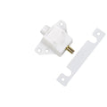 Truth Hardware White Sliding Patio Door Lock with Keeper – Secure Replacement Lock for Glass Doors - Reflect Window & Door