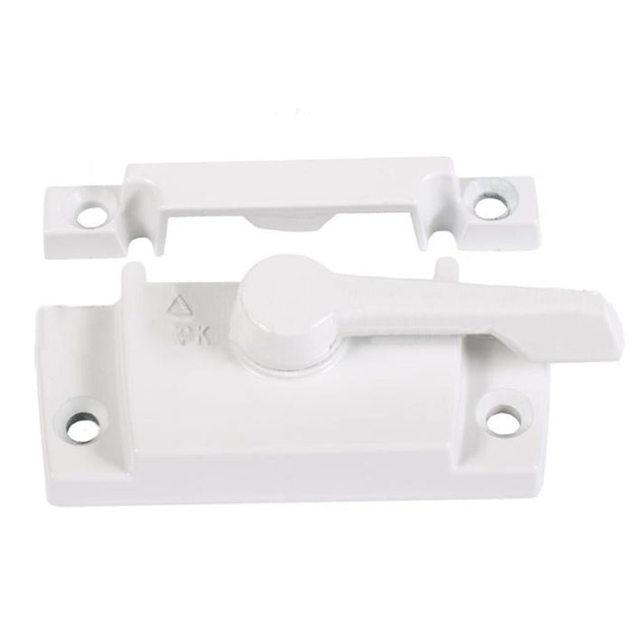 Truth Hardware 11/16" Backset Window Sash Lock with Lugs – Durable Window Lock Replacement - Reflect Window & Door