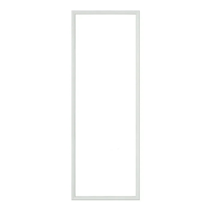 Universal White PVC Door Insert 20 x 64 Frame Only – Easy Install Replacement Frame - Reflect Window & Door