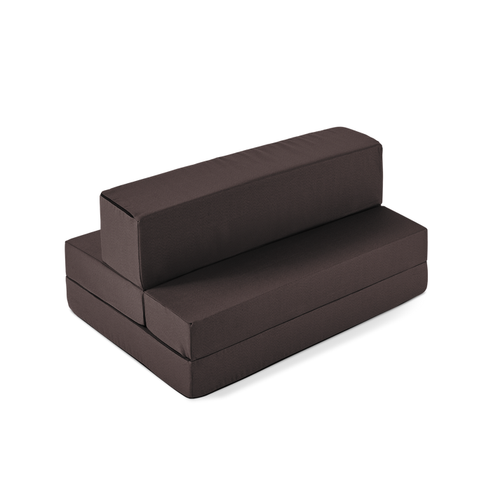 Uratex Big Mike Sofa Bed in gray and brown
