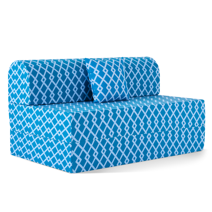 Uratex Comfort and Joy Sofa Bed in blue