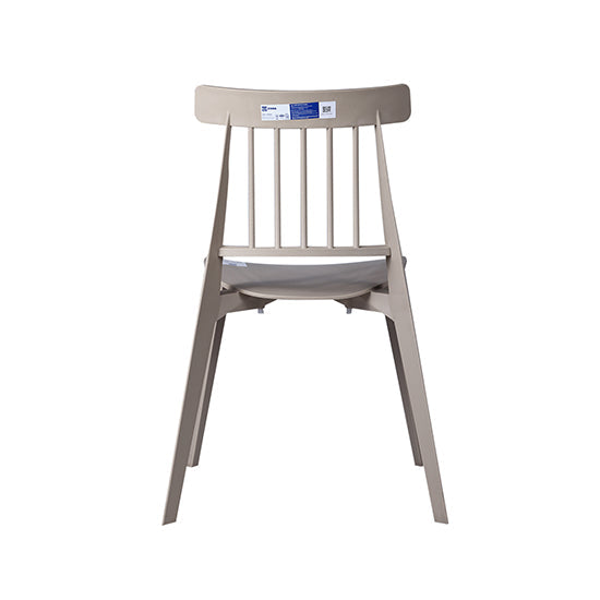 Uratex Monoblock Enna Chair in beige, back view