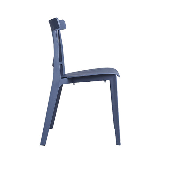 Uratex Monoblock Enna Chair in gray, right side view