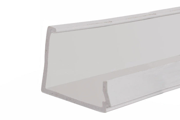 Vinyl Window Stop for Double Glazed, White, 3/4" x 7/8" – Cut to Length - Reflect Window & Door