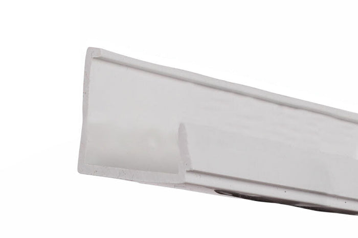 Vinyl Window Stop for Double Glazed, White, 3/4" x 7/8" – Cut to Length - Reflect Window & Door