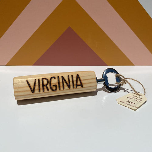"Virginia" Bold Bottle Opener