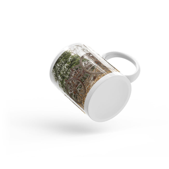 Wagon in Winter Mug