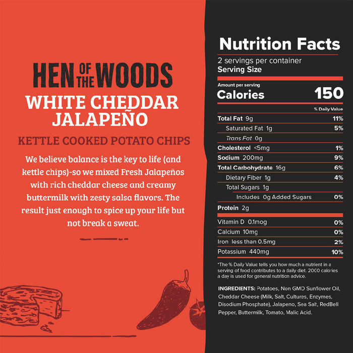 White Cheddar Jalapeno Chips