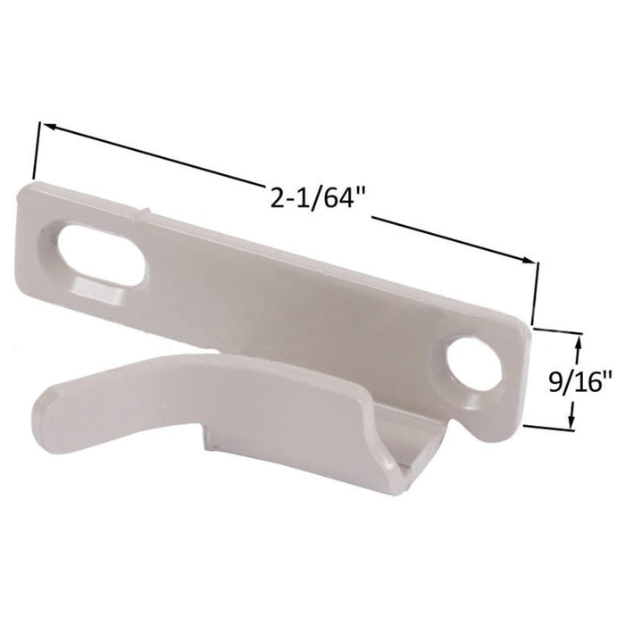 Window Sash Lock Keeper Replacement – Truth HomeGard Left Hand for Casement & Awning Windows - Reflect Window & Door