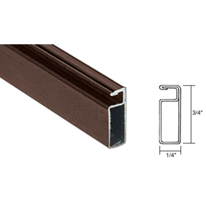 Window Screen Frame 3/4" x 1/4" Roll Formed Aluminum - Reflect Window & Door