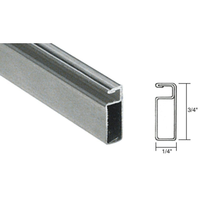 Window Screen Frame 3/4" x 1/4" Roll Formed Aluminum - Reflect Window & Door