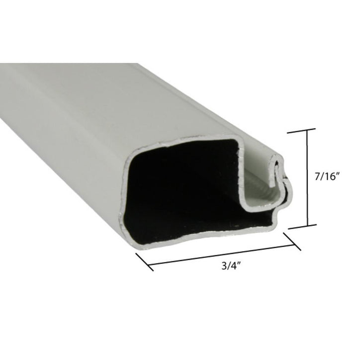 Window Screen Frame 3/4" x 7/16" Roll Formed Aluminum - Reflect Window & Door