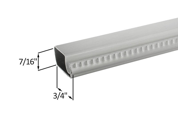 Window Screen Frame 3/4" x 7/16" Roll Formed Aluminum - Reflect Window & Door