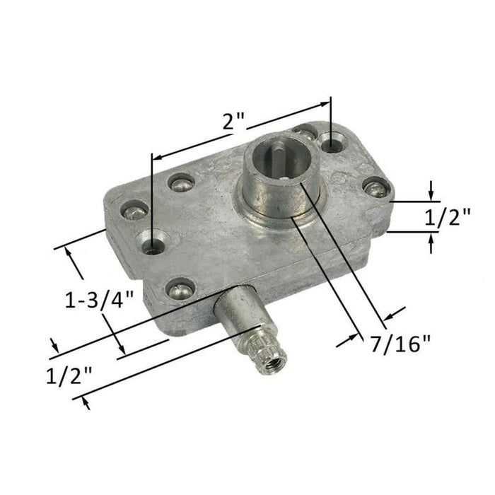 Window Torque Operator 2" Screw Holes - Left - Reflect Window & Door