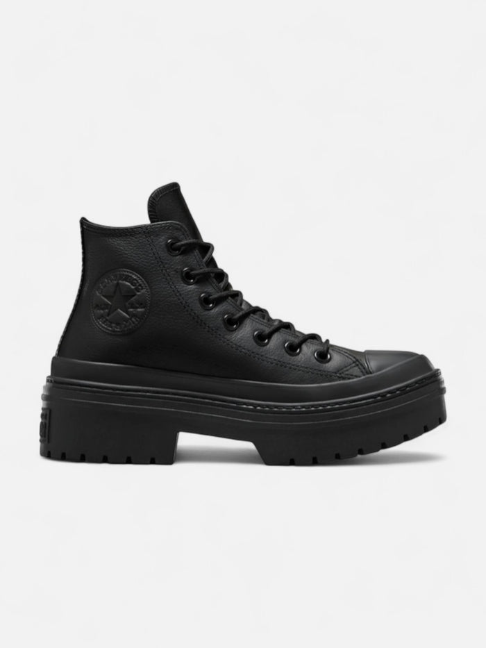 Zapatillas Converse Chuck Taylor Lugged Hell Hi Waterproof Leather Platform Negro