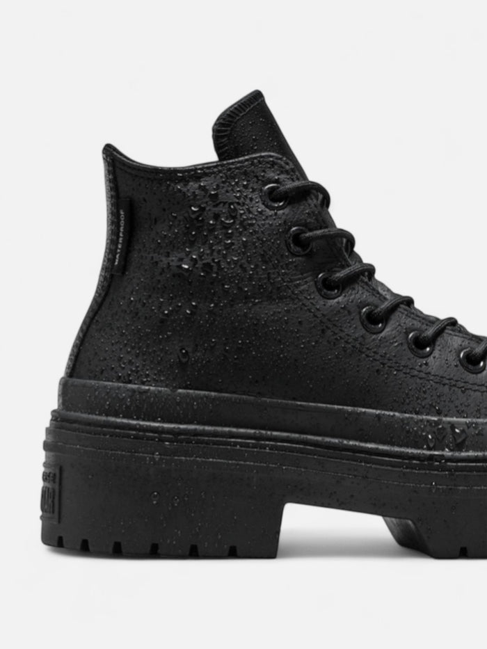 Zapatillas Converse Chuck Taylor Lugged Hell Hi Waterproof Leather Platform Negro