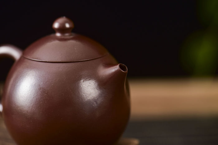 Zi Ni Purple Clay "Long Dan" Teapot * 120ml | Yunnan Sourcing Tea Shop